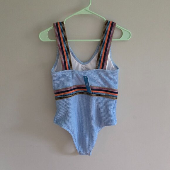 Cupshe Blue One Piece Bathing Suit NWT - Picture 2 of 5